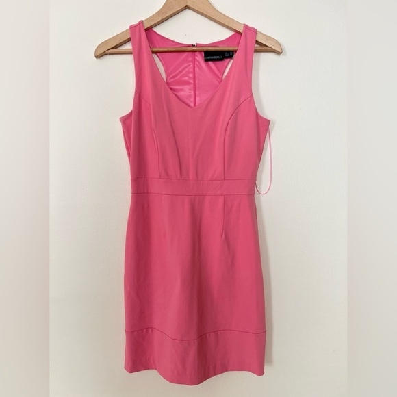 Cynthia Rowley Dresses & Skirts - Cynthia Rowley Womens Mini Dress Pink Small Sculpted  Sheath V-Neck‎ Sleeveless